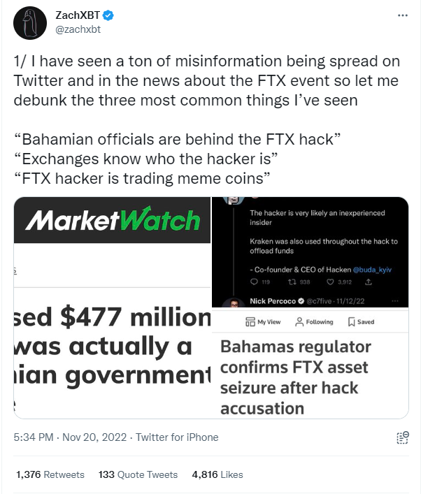 Zach Xbt Tweet