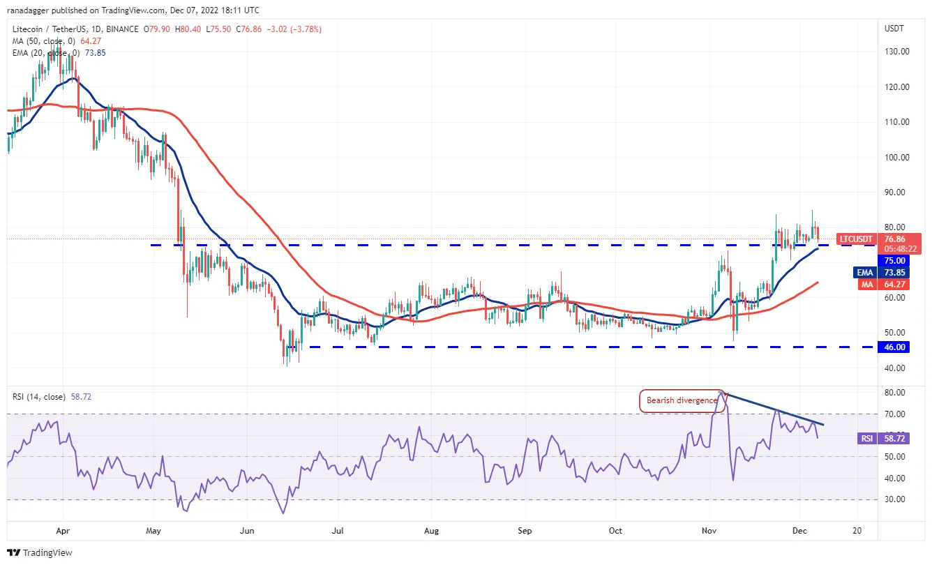 LTC/USDT 1D. Source - TradingView