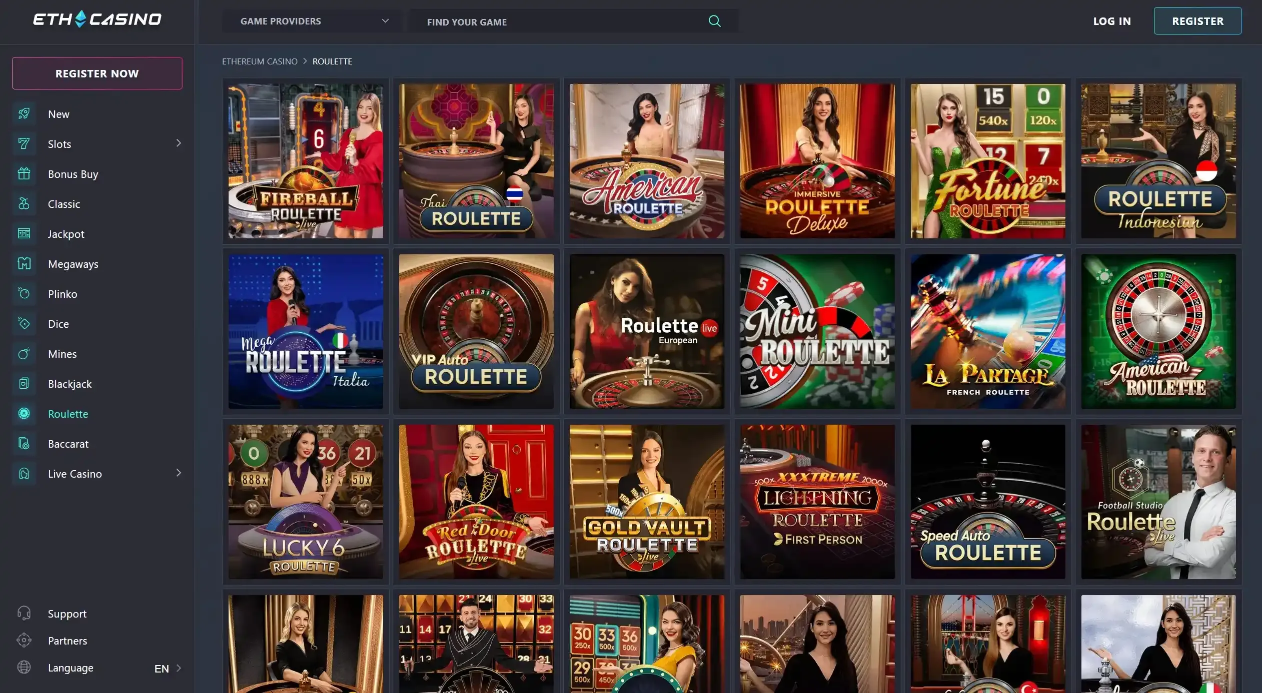 Eth Roulette