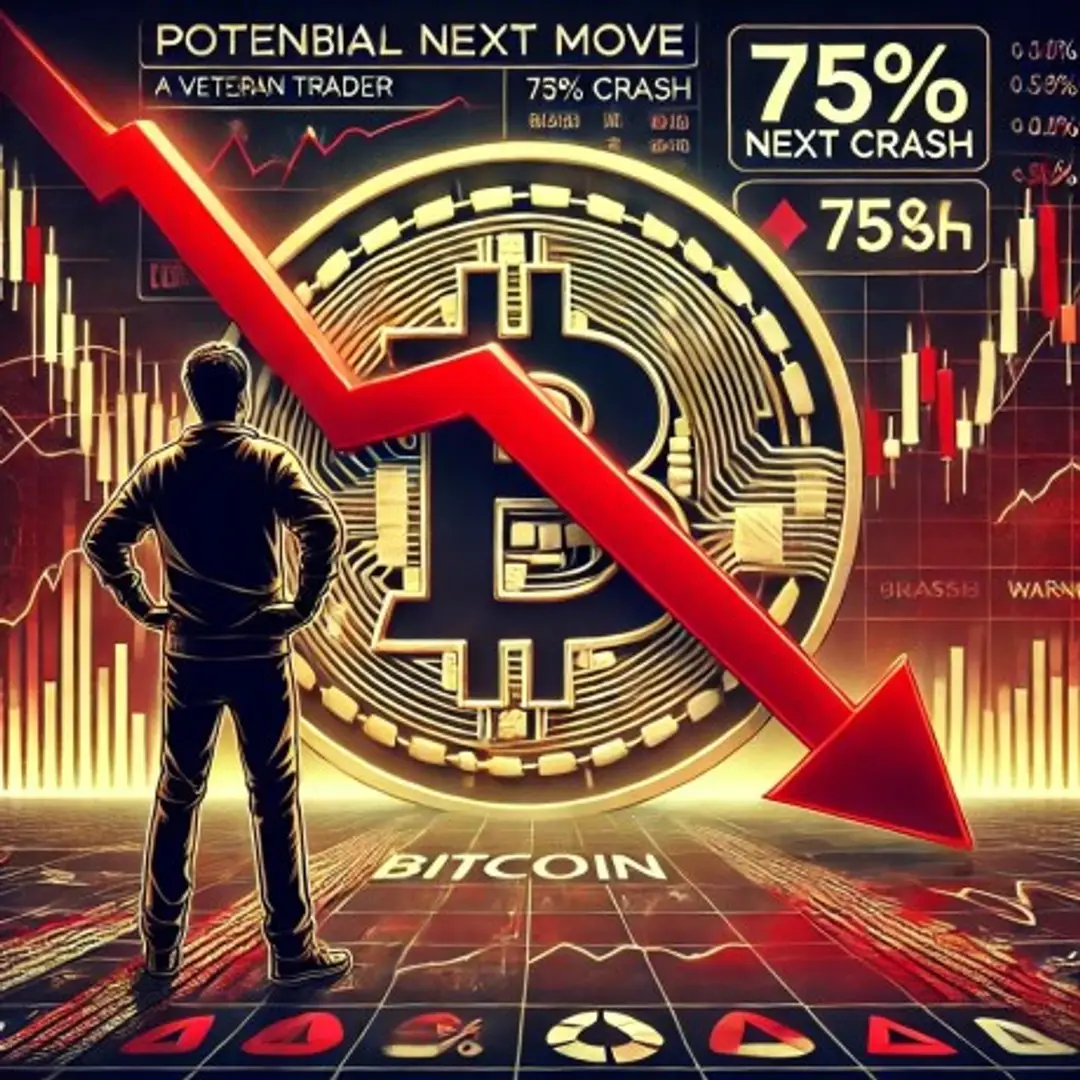 Photo of Bitcoin’s Next Move? Veteran Trader Predicts Possible 75% Crash—Here’s Why